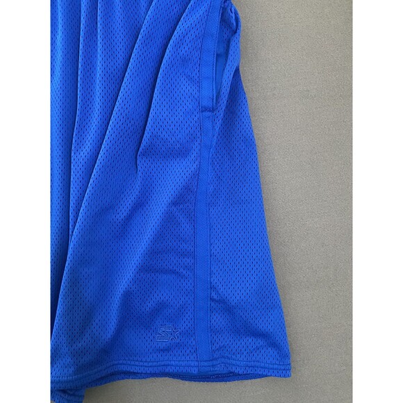 Starter Basketball‎ Shorts Youth 2XL XXL 18 Royal Blue Athletic Workout Mesh - Picture 3 of 11